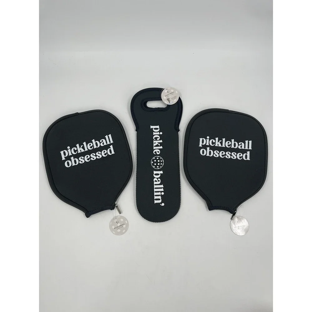 Pickleball Obsessed Racket Cover Paddle Cases And Pickleball‎ Ball Sleeve